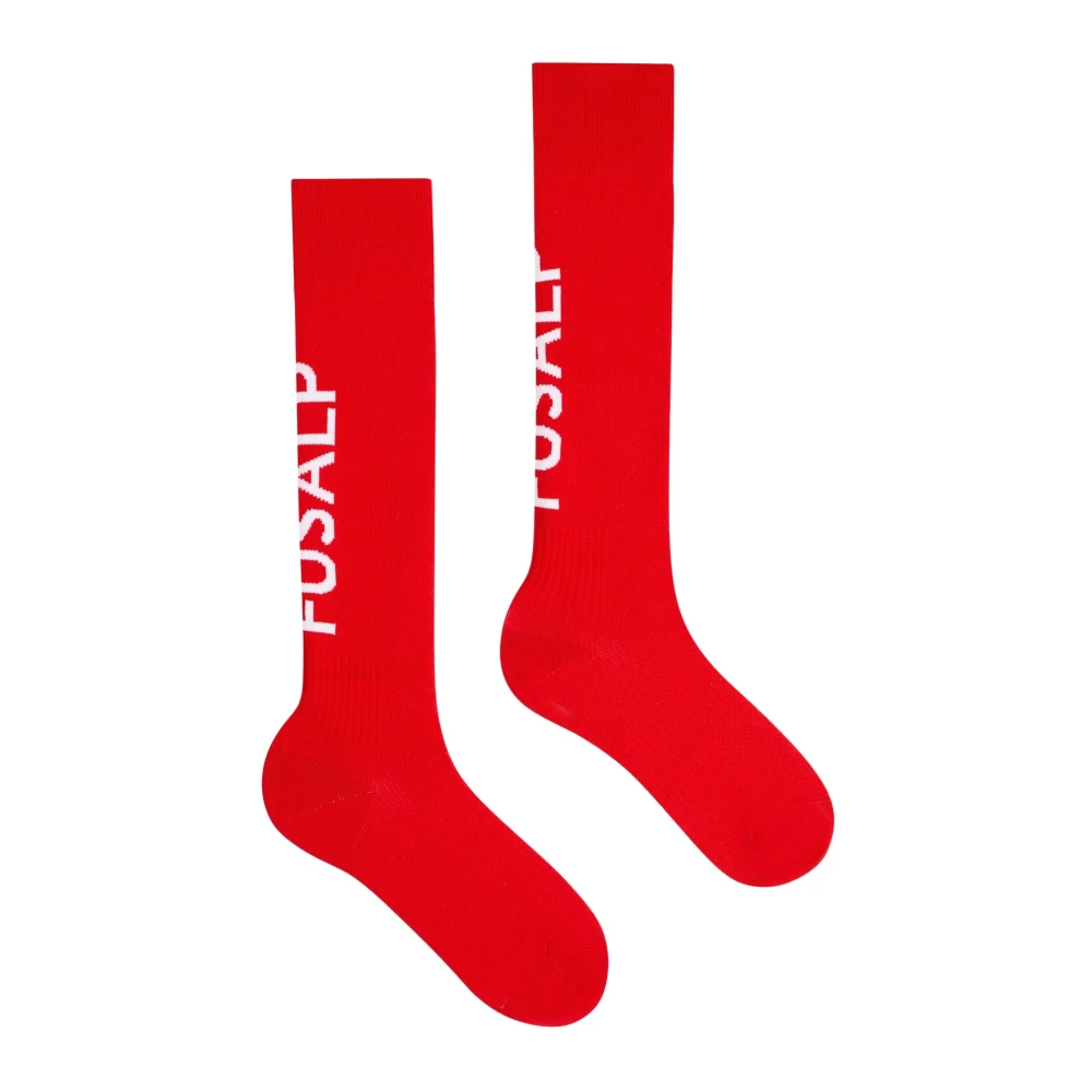 Fusalp Unisex Rood Ondergoed S, Sock Pop Ii Sokken