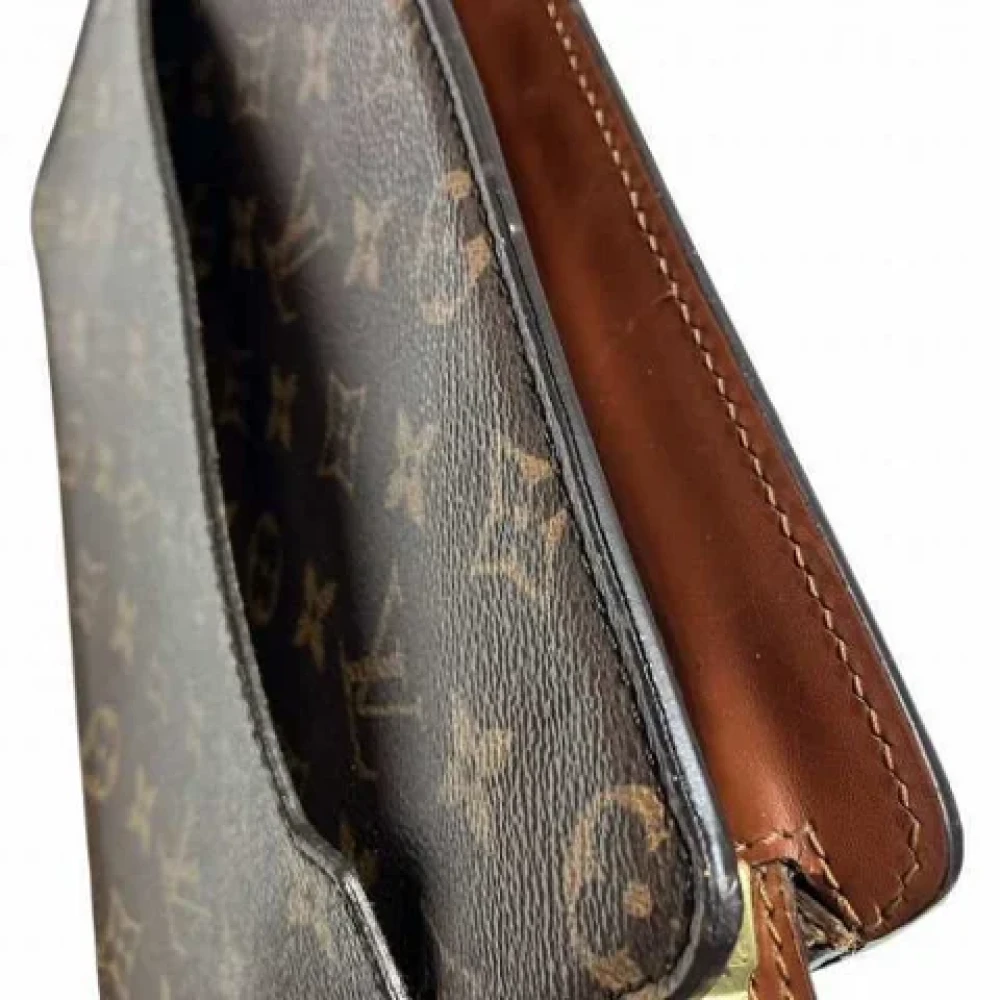 Louis Vuitton Vintage Pre-owned Fabric louis-vuitton-bags Brown Dames