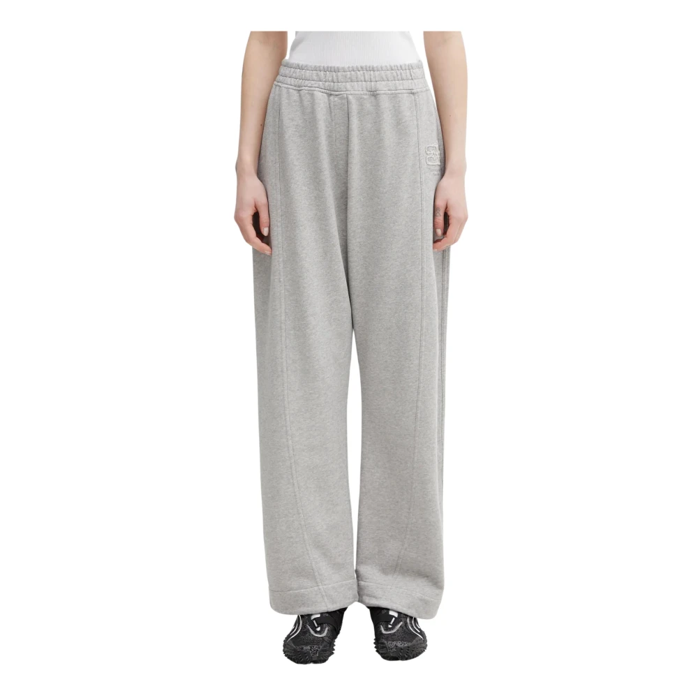 Ganni Isoli Track Pants - Woman Track Pants Grey M - Immagine 3