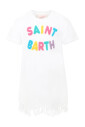 robe-courte-en-coton-blanc-a-manches-courtes