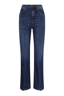 dark-blue-flare-leg-jeans