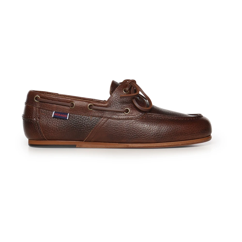 Sebago Women's Brown Boat Shoes, 6 Uk, Owen Tumbled Docksides