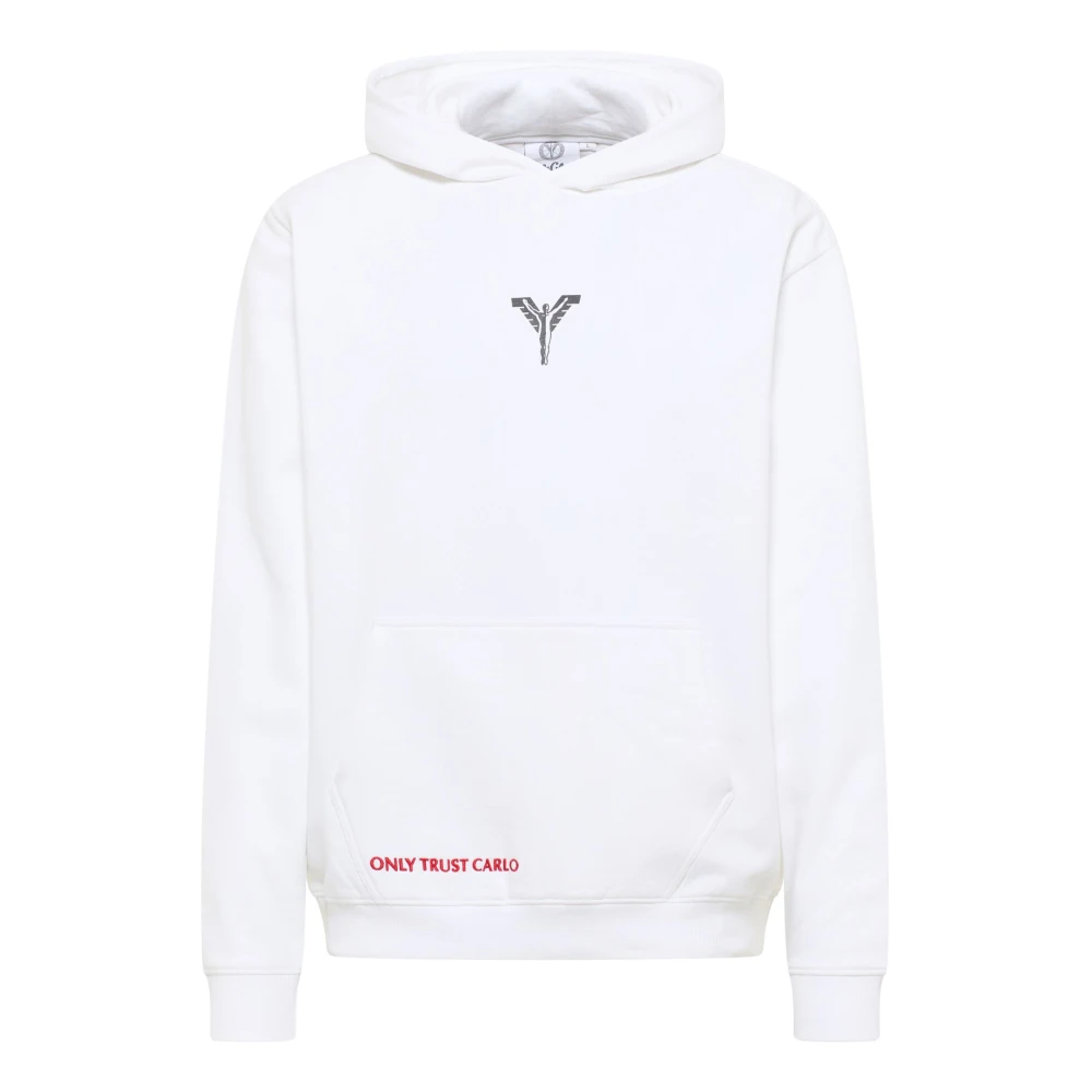 Carlo Colucci Men's Black Sweatshirt Fake News - Friday