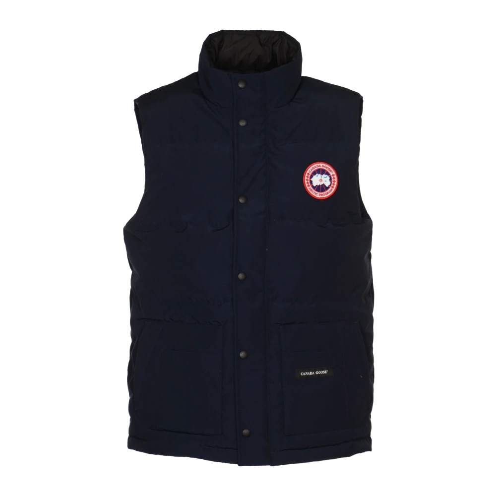 Canada Goose Stijlvolle Jassen en Vest Collectie Blue Heren