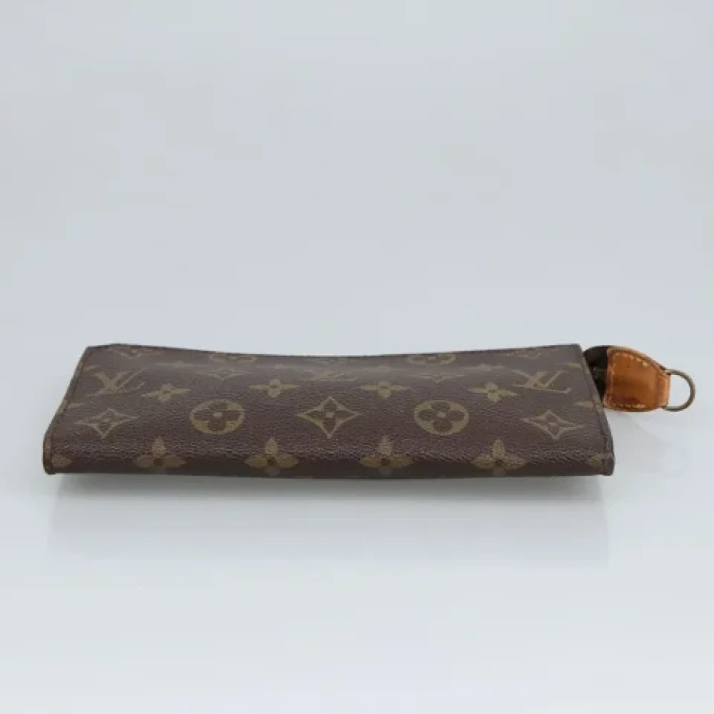Louis Vuitton Vintage Pre-owned Canvas pouches Brown Dames