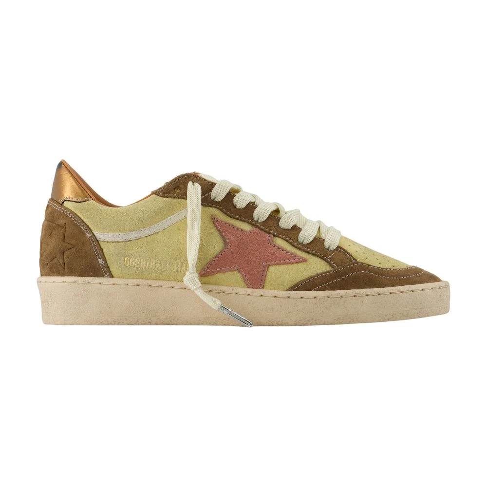 Golden Goose Multicolor Sneakers, Female, 3 Uk, Ball Star Trainers