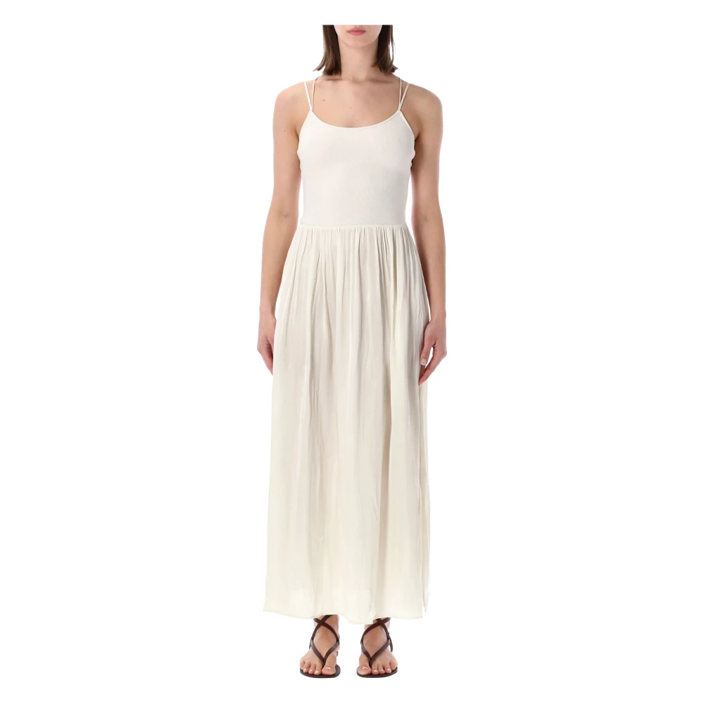 Sessun Women's White Sweet Mambo Long Dress - Maxi Dresses - M - Dresses