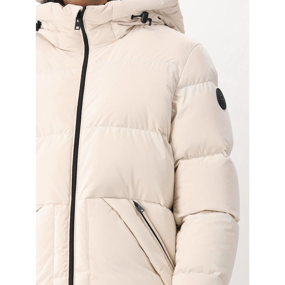 Woolrich Sand Rock Donsjas Beige Heren