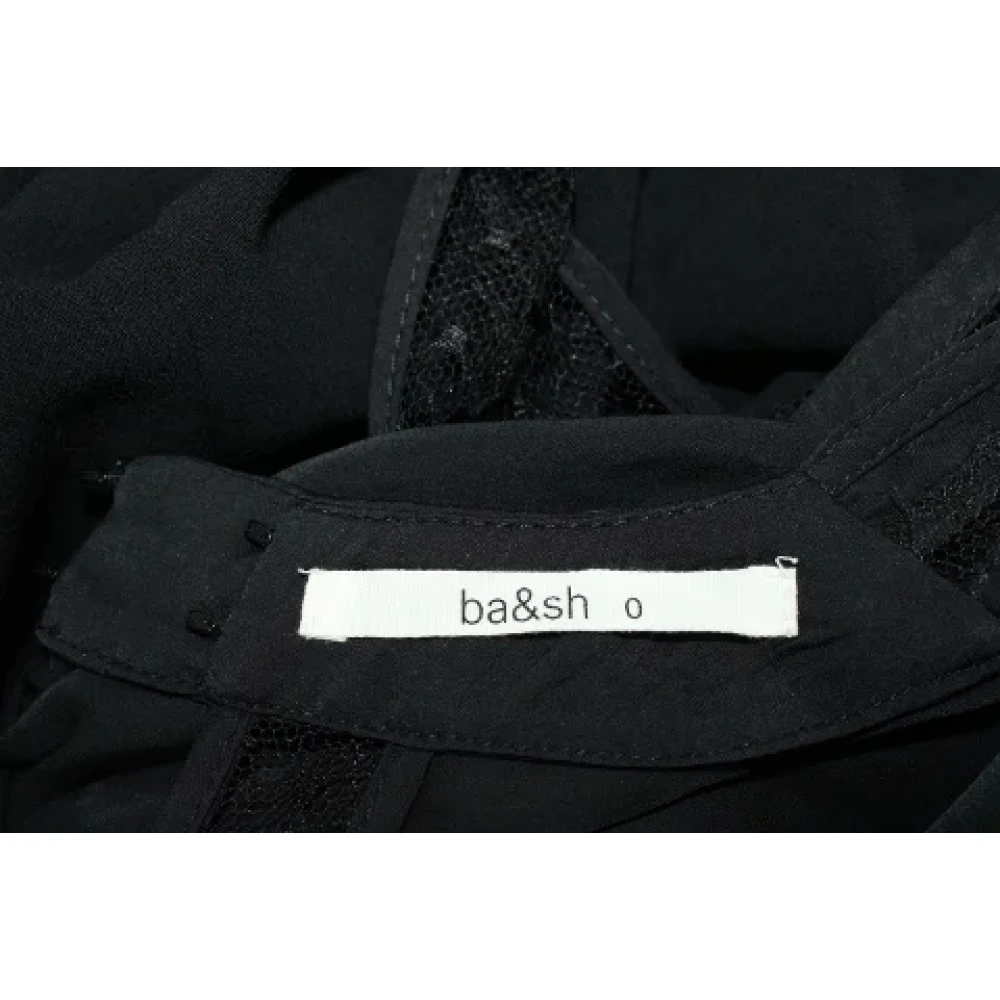 BA&SH Polyester dresses Black Dames