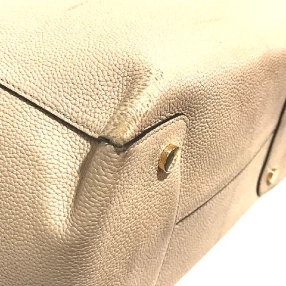 Michael Kors Pre-owned Leather shoulder-bags Beige Dames