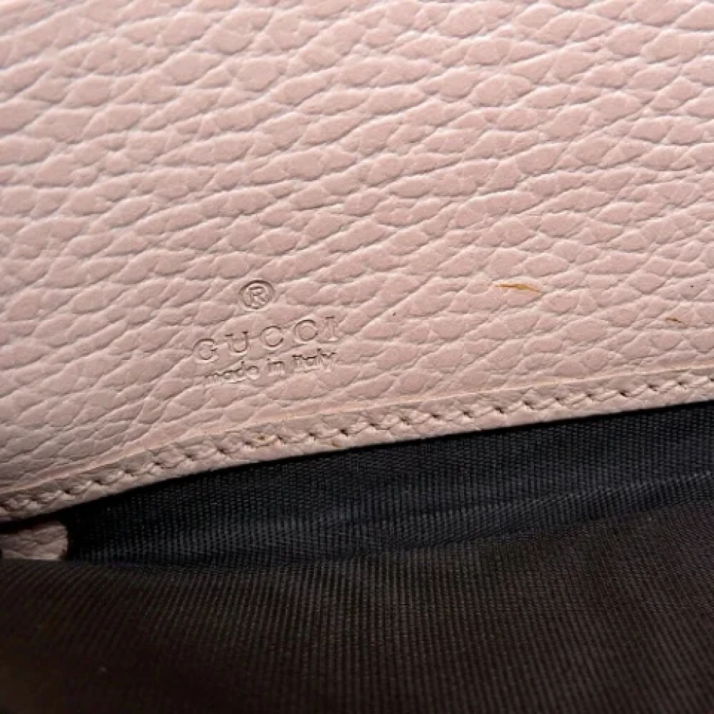 Gucci Vintage Pre-owned Leather wallets Pink Dames