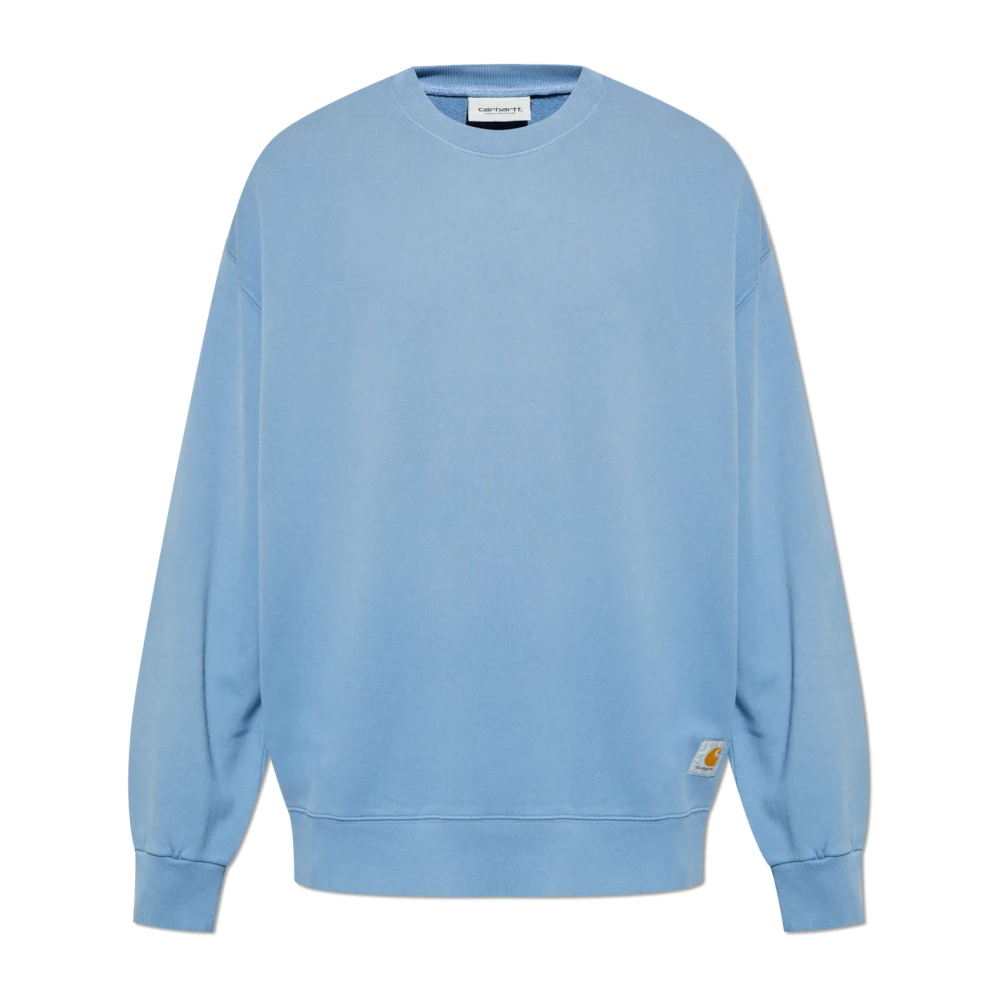 Carhartt Wip Men's Blue Sweatshirts, L, Long Sleeve Sweatshirt
