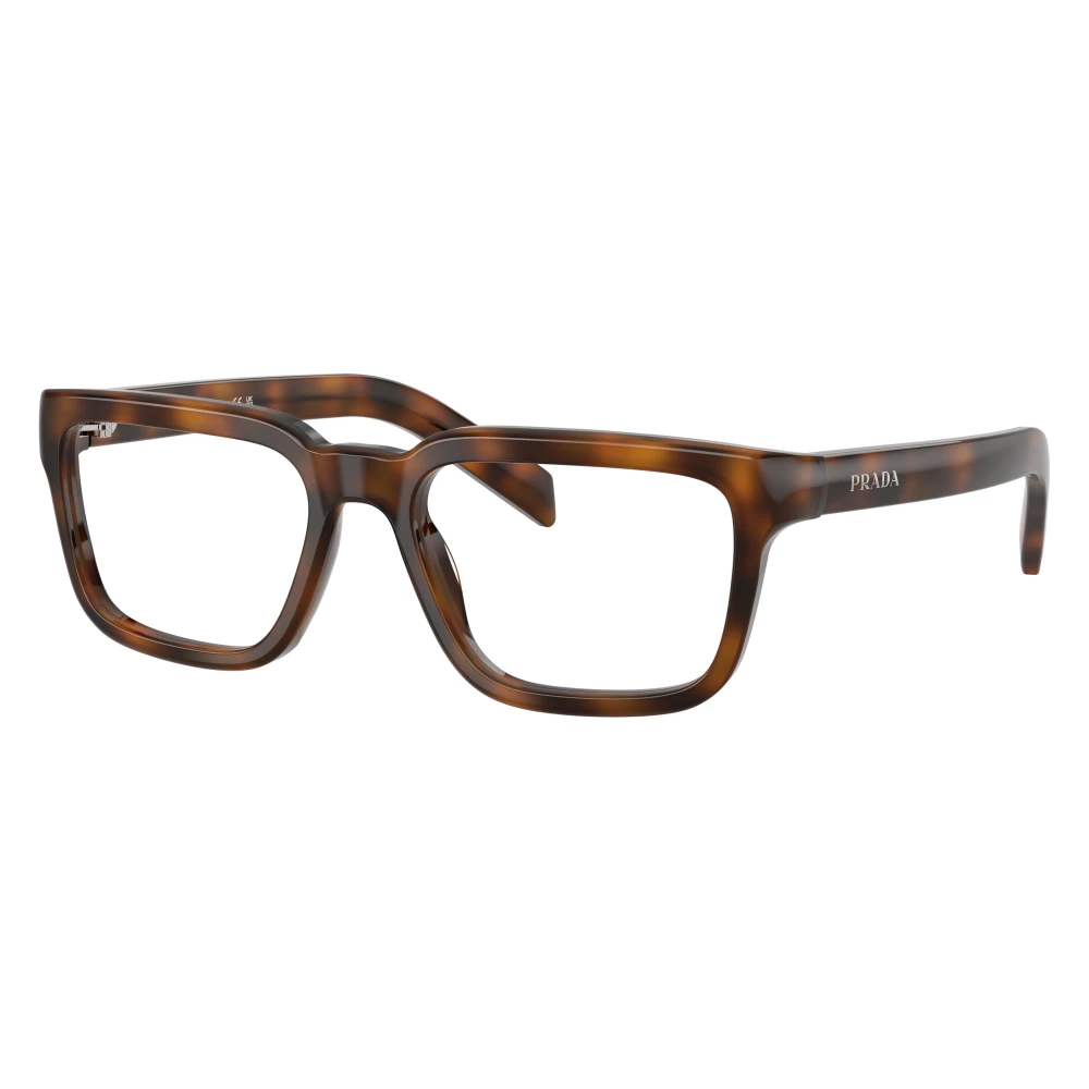 Prada Transparent Woman Pr D04v 20D1o1 Optical Frames Acetate Turtle Pillow Normal - Image 2