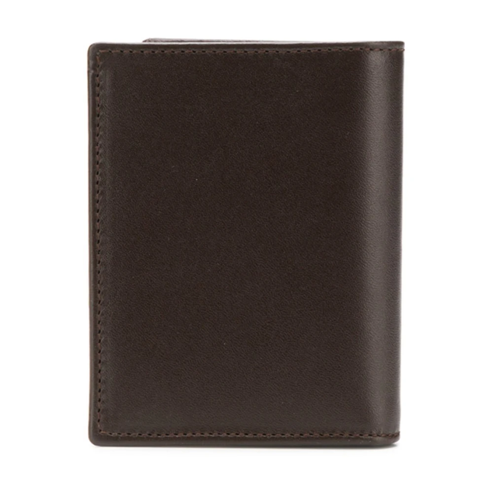 Comme des Garçons Bruin Leren Portemonnee Klassieke Lijn A Brown Unisex