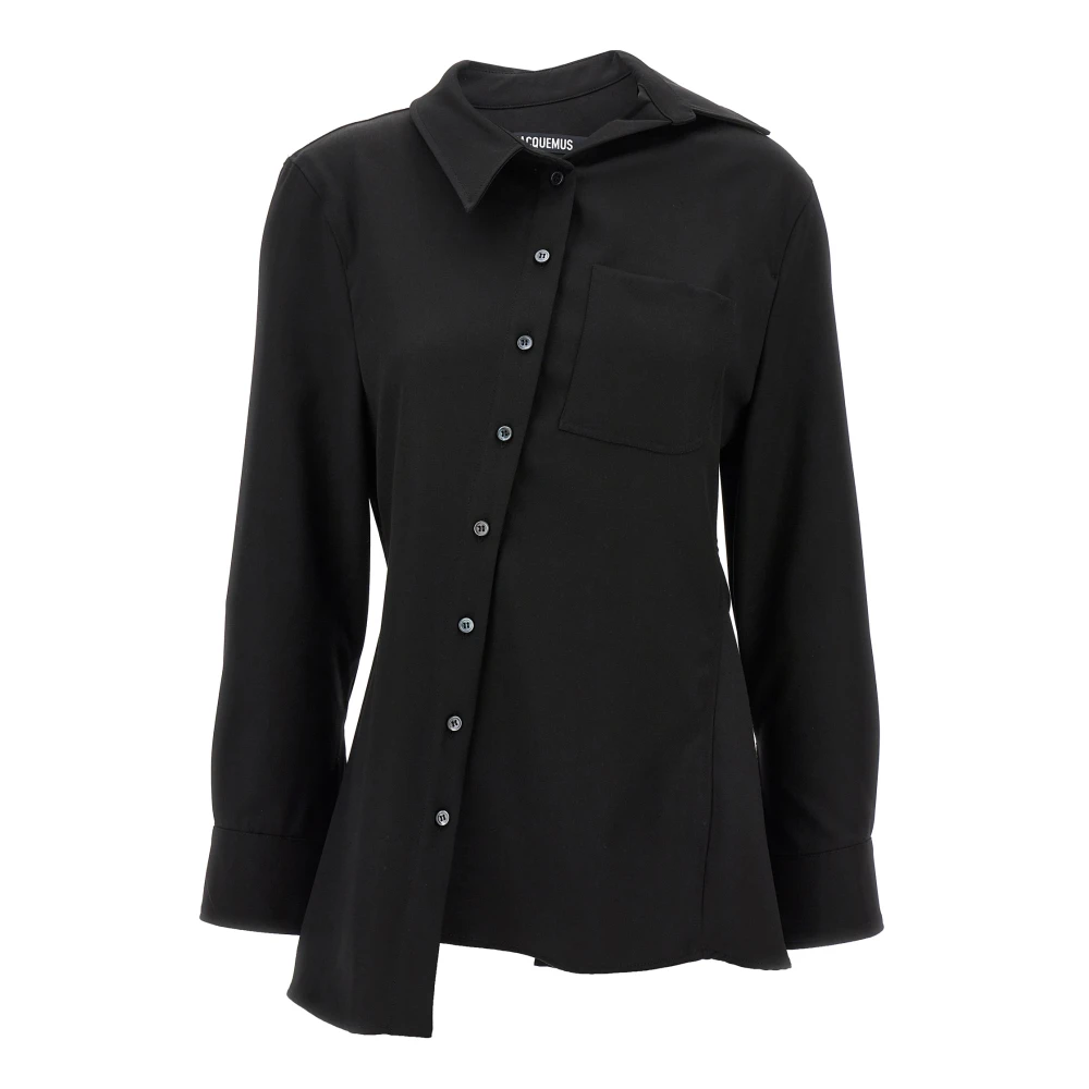 Jacquemus Black Shirts, Female, Xs, Shirts