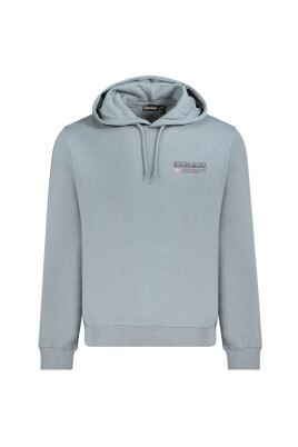 gra-bomull-herr-troja-hoodie