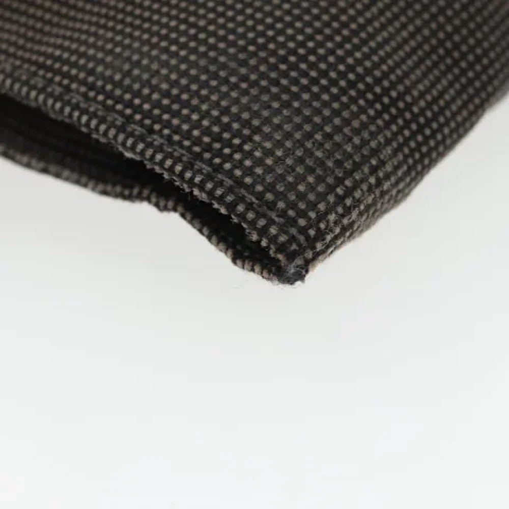 Hermès Vintage Pre-owned Canvas clutches Gray Dames