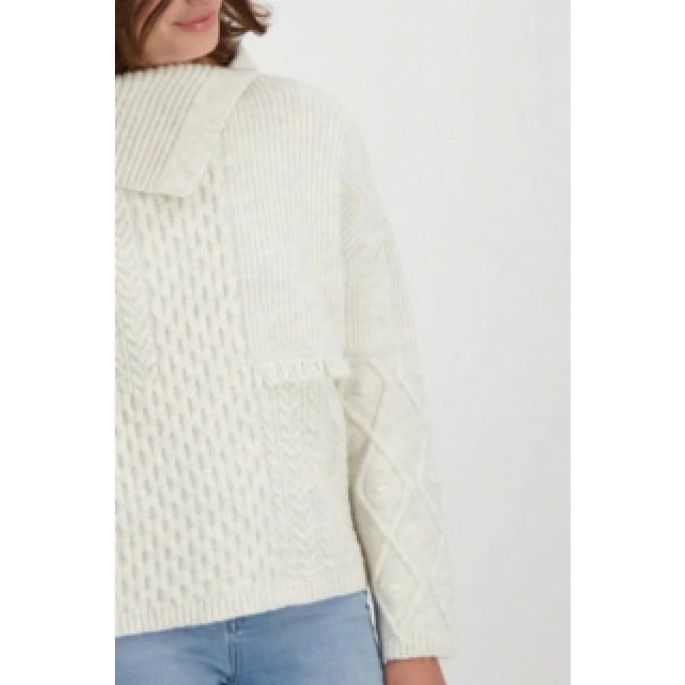 monari Coltrui Pullover Pullunder White Dames