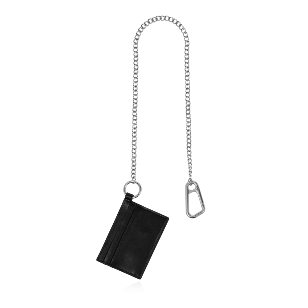 AllSaints Chain Cardholder Black Heren
