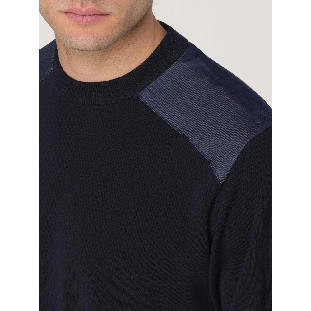 PAUL & SHARK Blauwe Sweaters voor Mannen Blue Heren