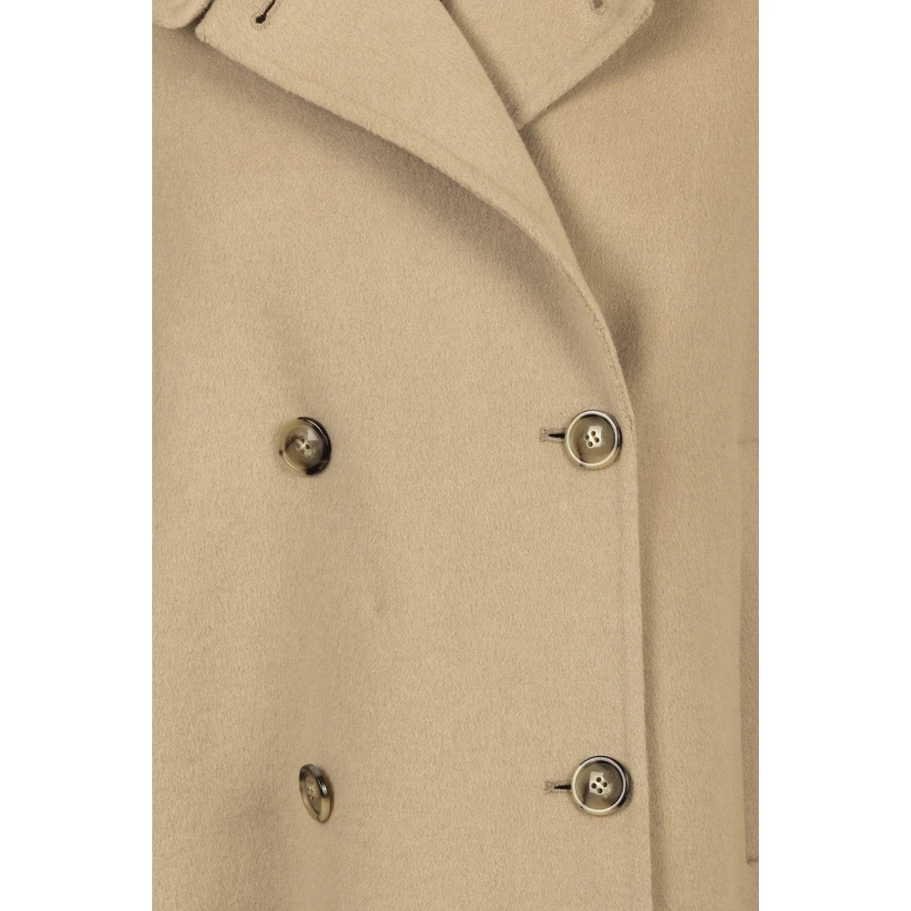 Seventy Grijze Jas Beige Dames