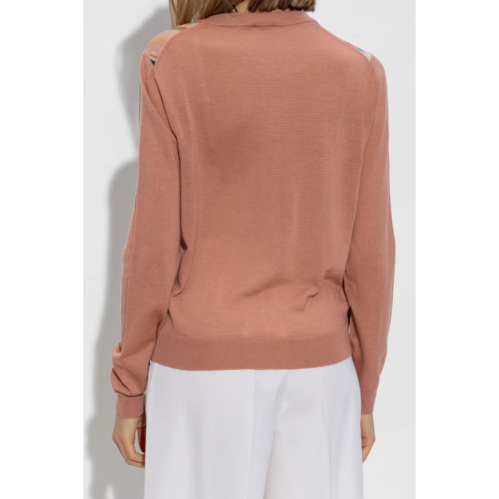 PS By Paul Smith Vest met streepmotief Pink Dames