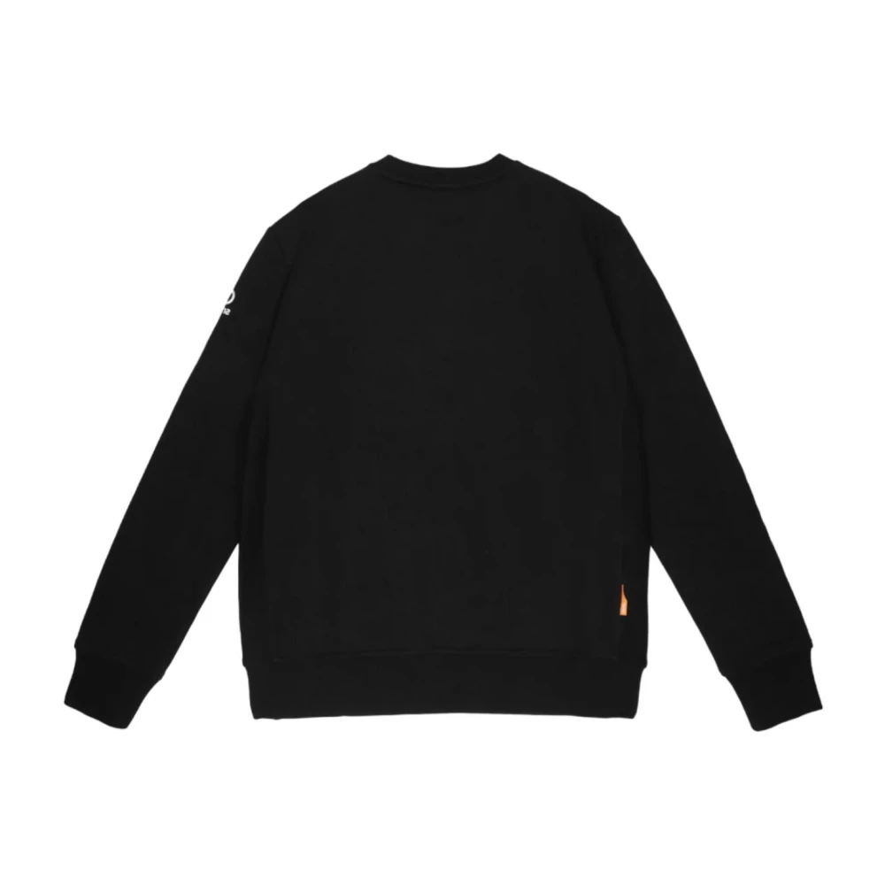 Suns Zwarte Stijlvolle Sweatshirt Black Heren