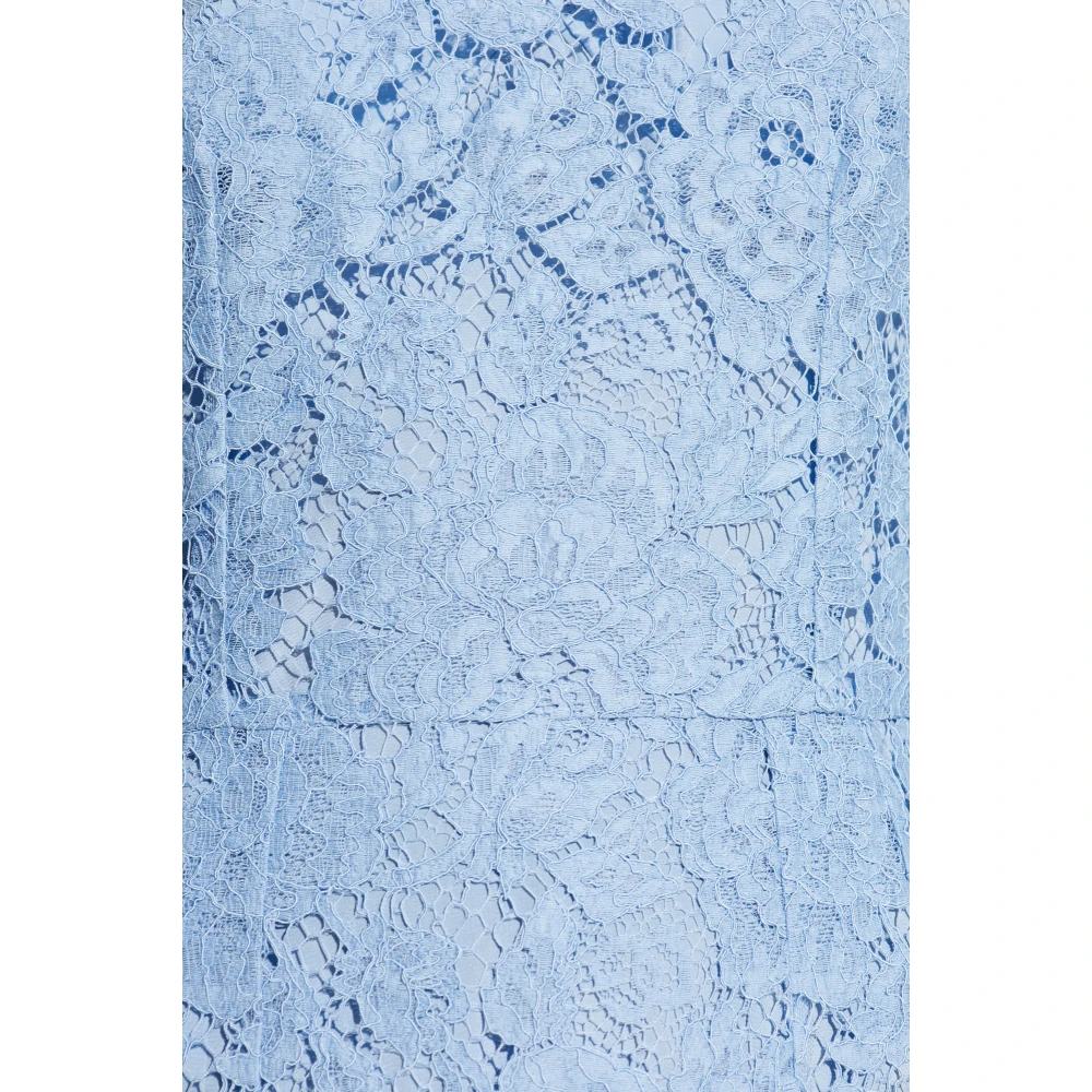 Dolce & Gabbana Kanten jurk Blue Dames