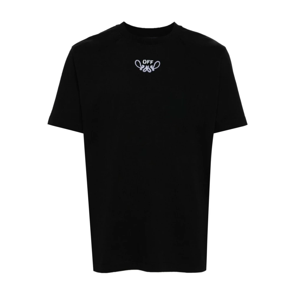 Off White Men's Black Bandana Arrow T-Shirt - T-Shirts - L - Tops