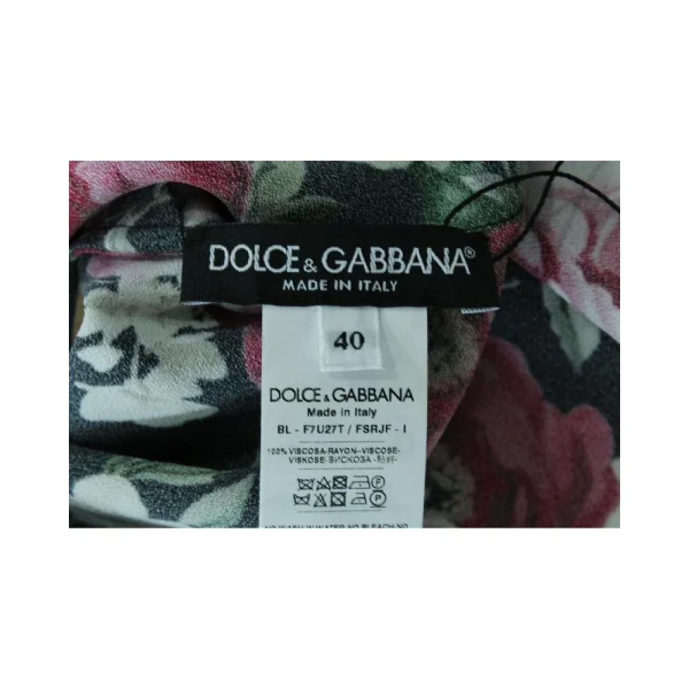 Dolce & Gabbana Pre-owned Fabric tops Multicolor Dames