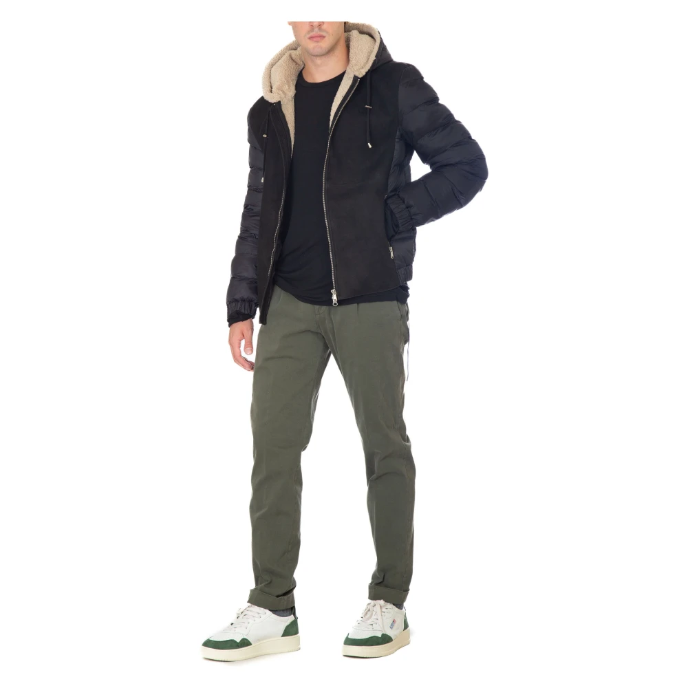 Briglia Geplooide katoenen broek Green Heren