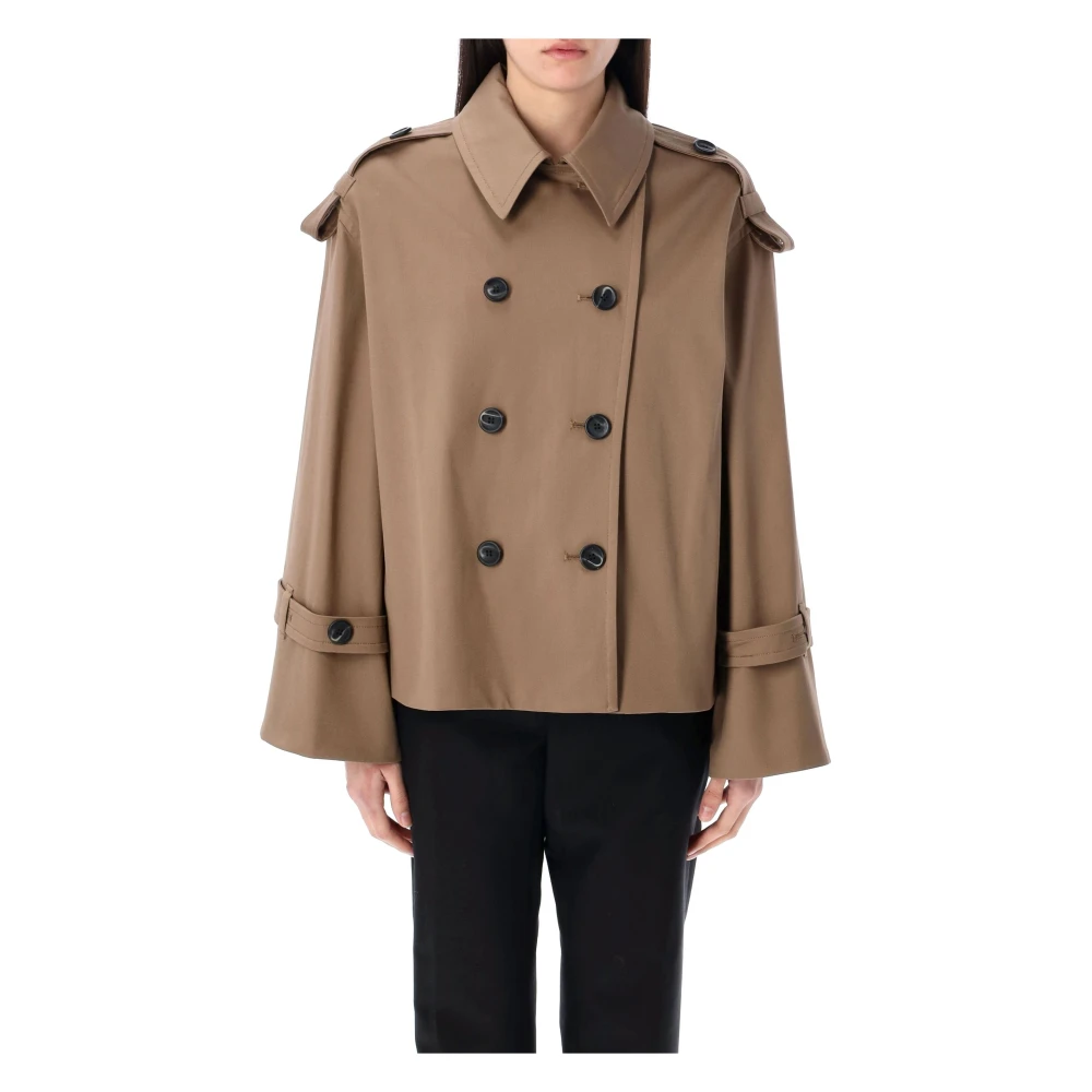 Beige Fossil Alisandra Trench Jacket