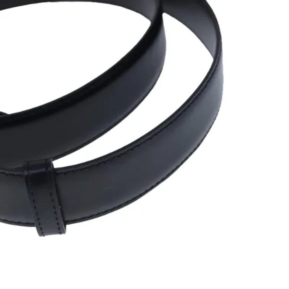 Cartier Vintage Pre-owned Leather belts Black Dames