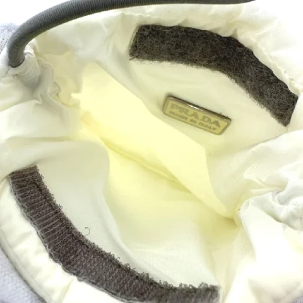 Prada Vintage Pre-owned Fabric prada-bags White Dames