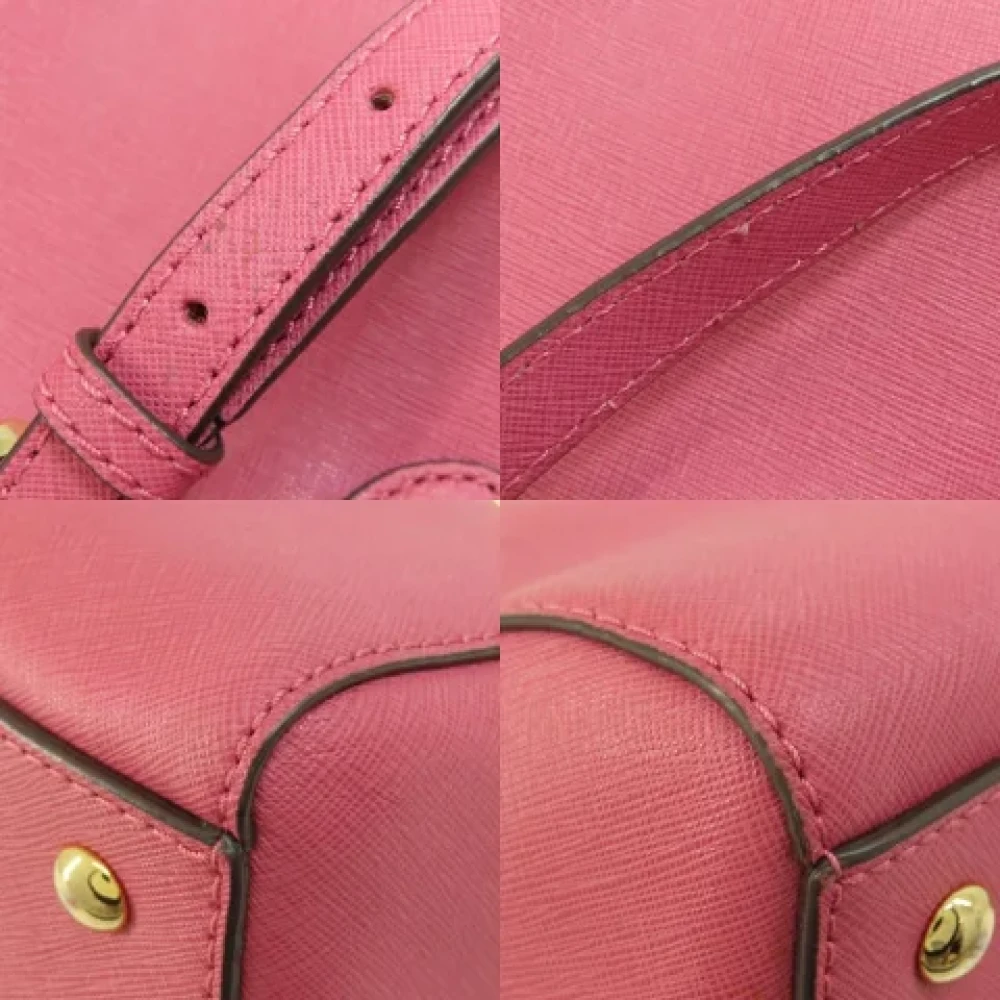 Michael Kors Pre-owned Fabric handbags Pink Dames