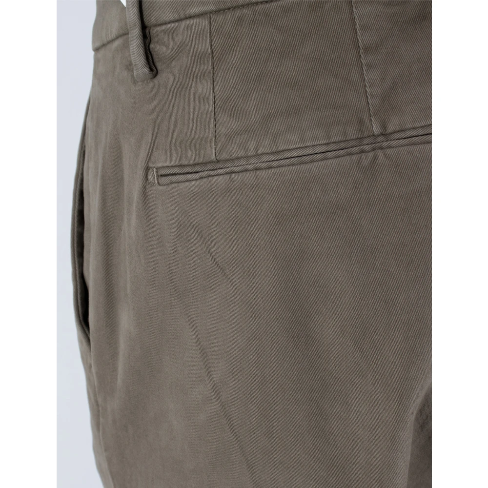 Michael Coal Slim Fit Capri Broek Beige Heren