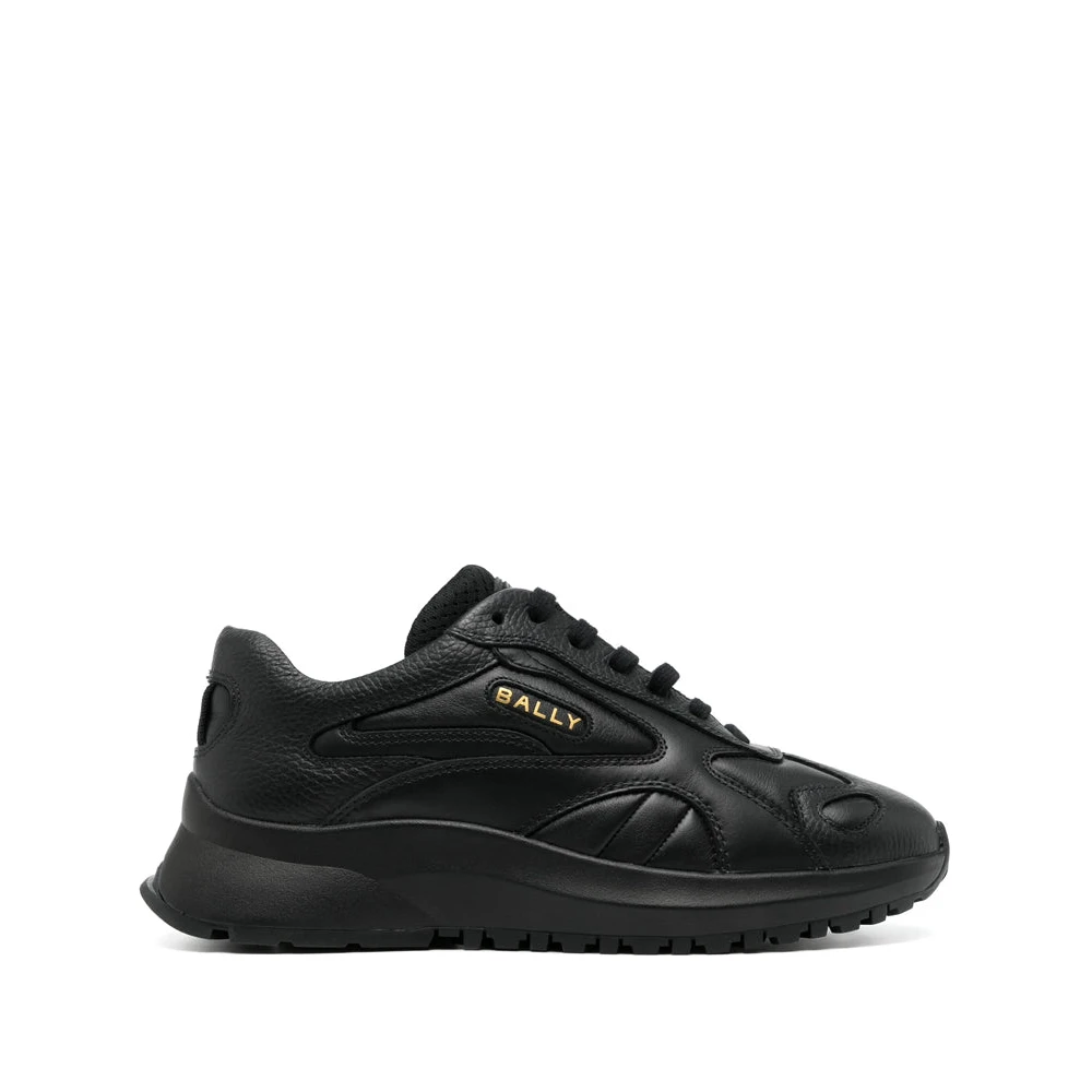 Bally Leren Sneakers Heren Schoenen Zwart