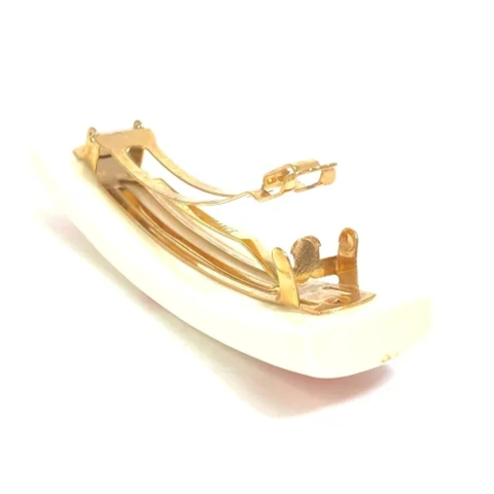 Chanel Vintage Pre-owned Plastic hair-accessories Pink Dames