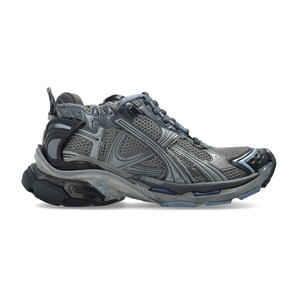 Balenciaga Men's Gray Sneakers, 10 Uk, Runner Trainers