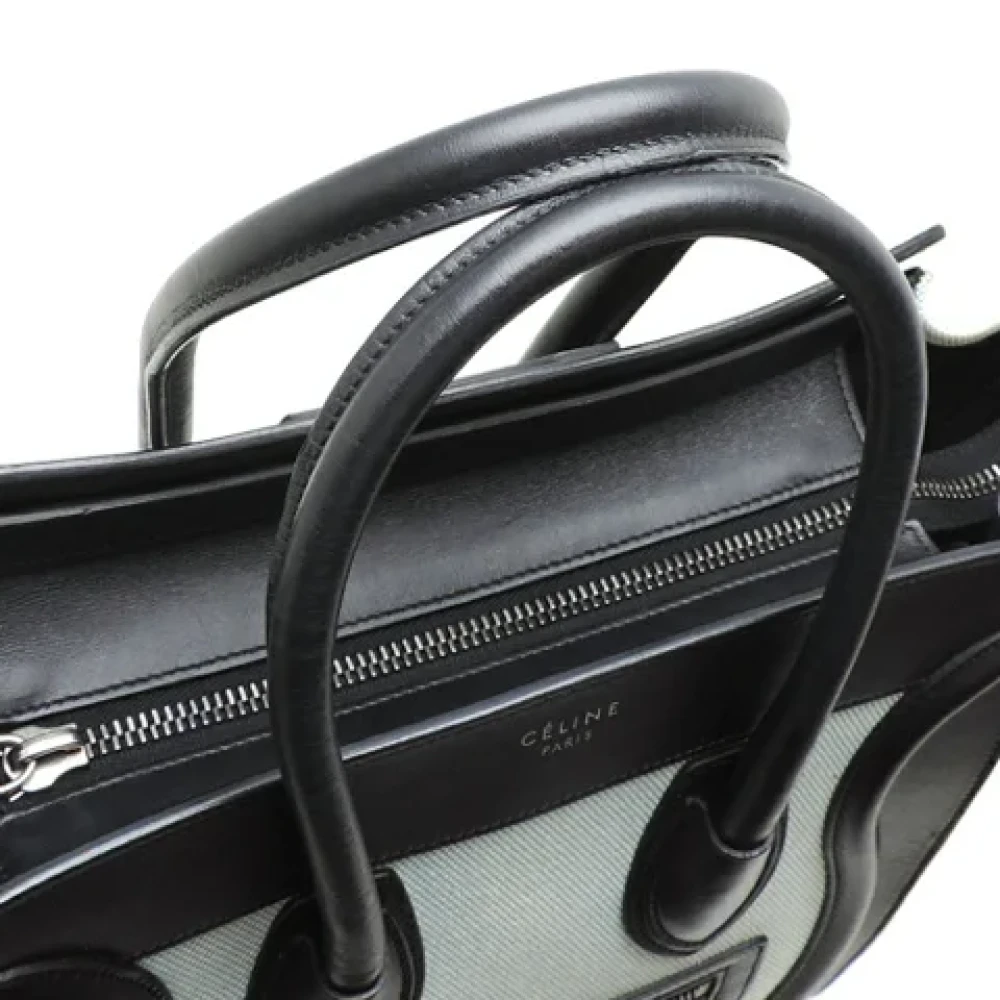 Celine Vintage Pre-owned Canvas celine-bags Black Dames