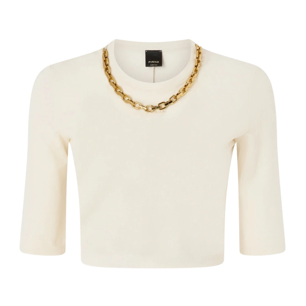 Pinko Donna Beige - Kimberly Maglia - Tops - M