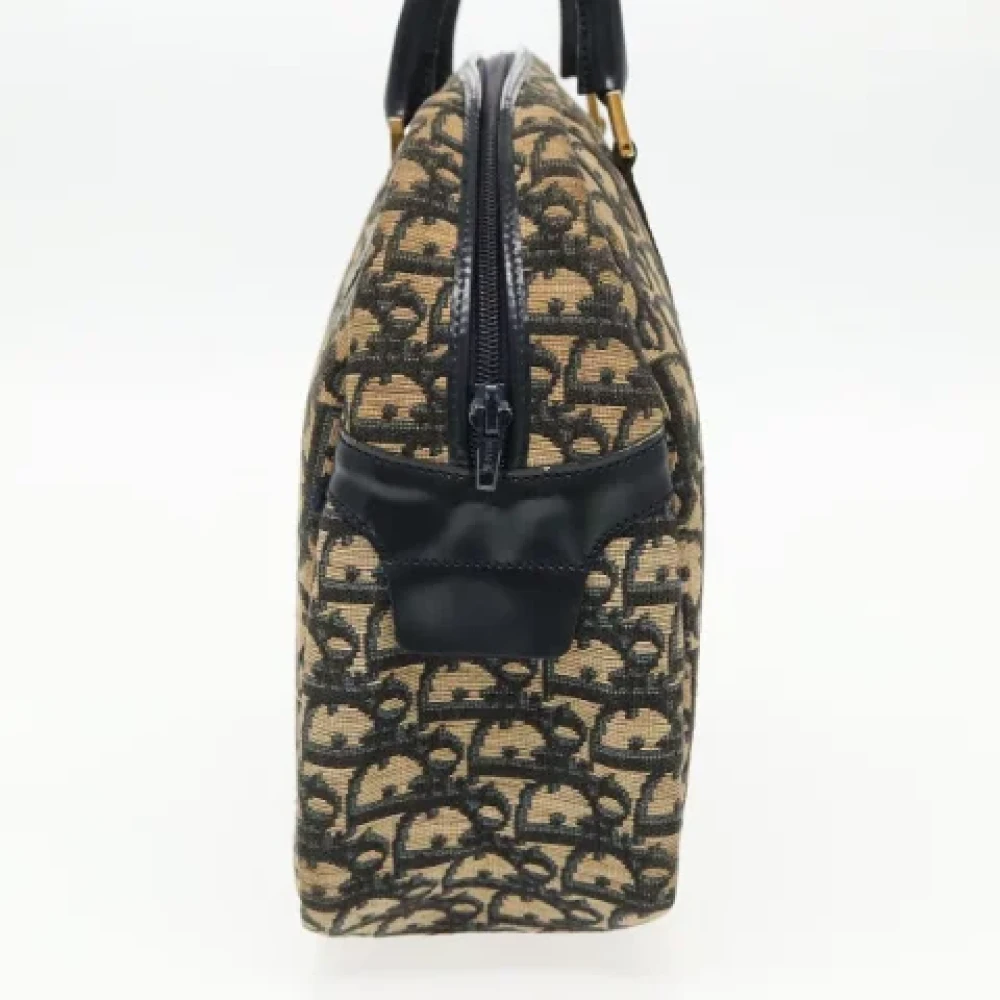 Dior Vintage Pre-owned Canvas dior-bags Beige Dames