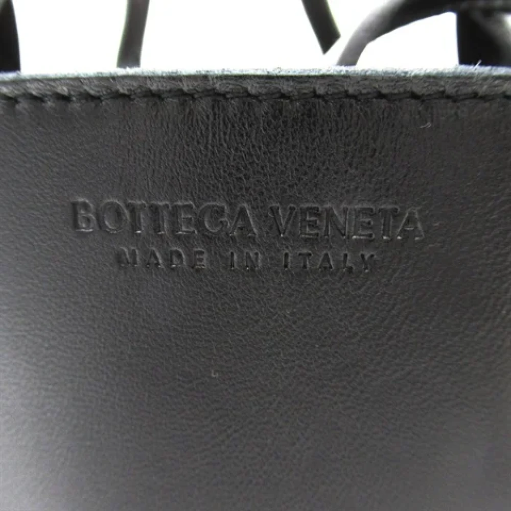 Bottega Veneta Vintage Pre-owned Leather totes Black Dames