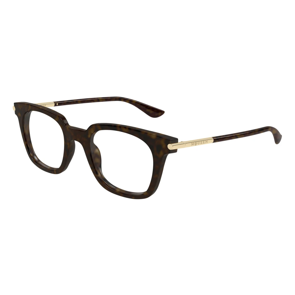 Alexander Mcqueen Unisex Brown Glasses, 48 Mm, Am0521o Optical Frame