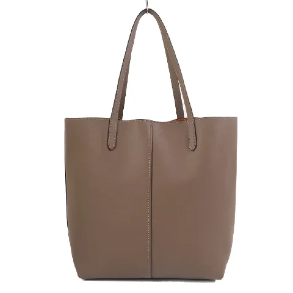 Coach Pre-owned Leather totes Brown Dames