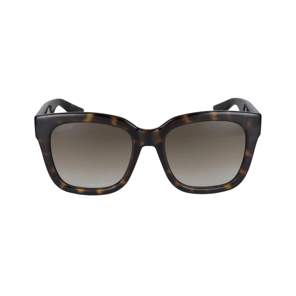 Gucci Women's Brown Havana Sunglasses Gg1338s Model - Sunglasses - 54 Mm - Accessories