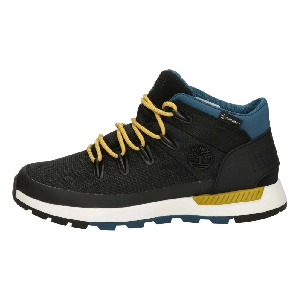 Timberland Sprint Trekker Mid Fabric Sneakers Black, Herr