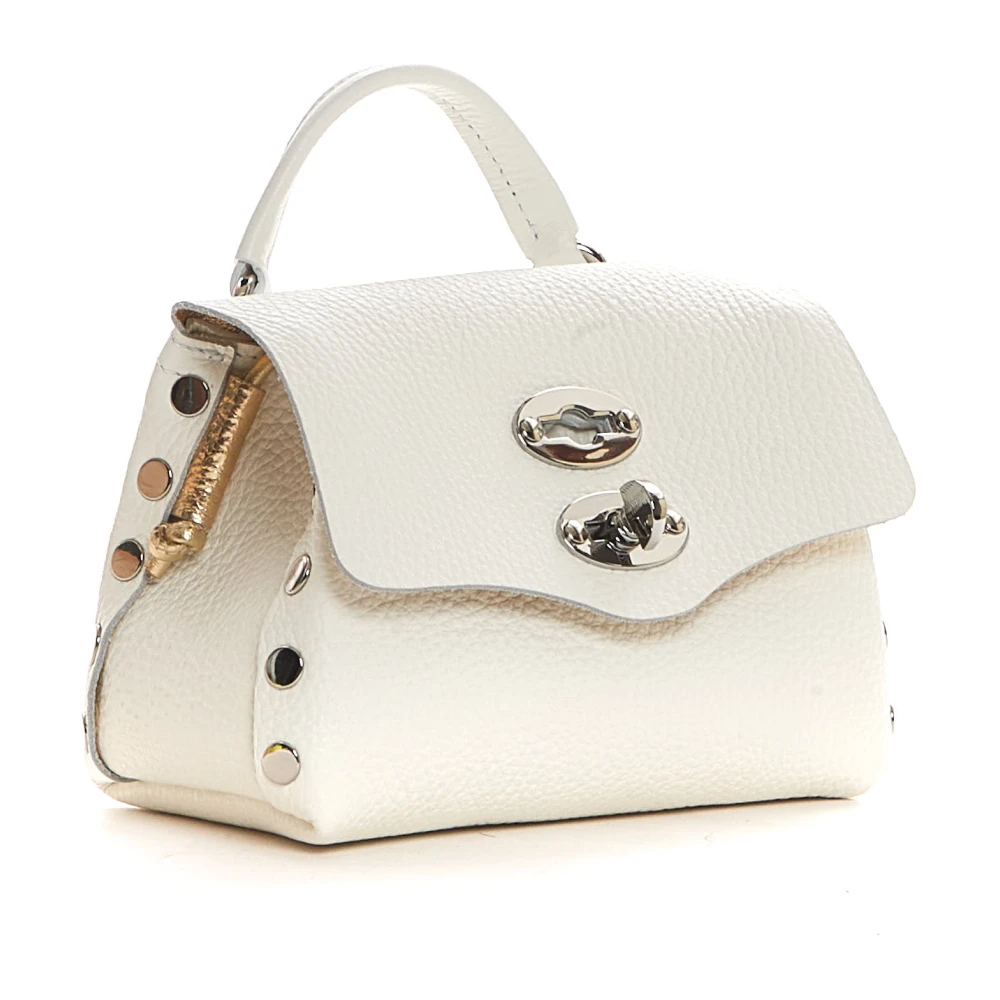 Zanellato Chique Melkwitte Schoudertas White Dames