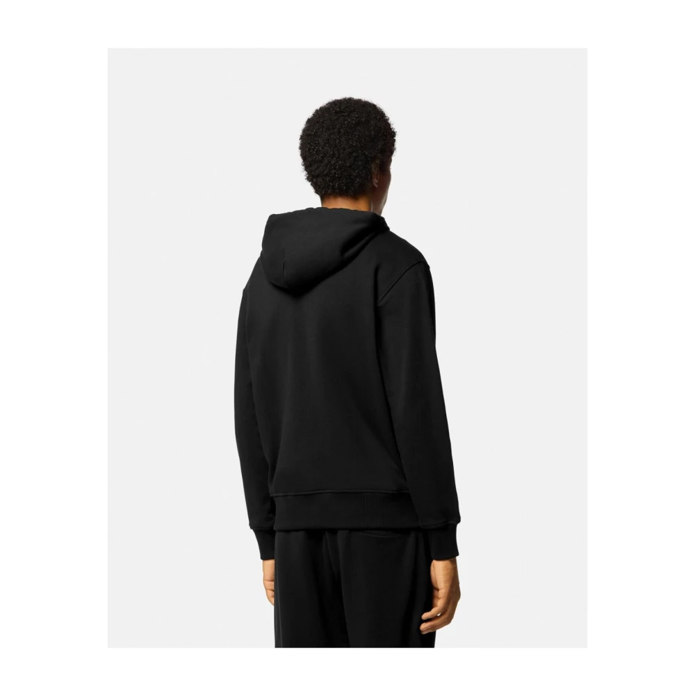 Versace Jeans Couture Stijlvolle Sweatshirts en Hoodies Black Heren