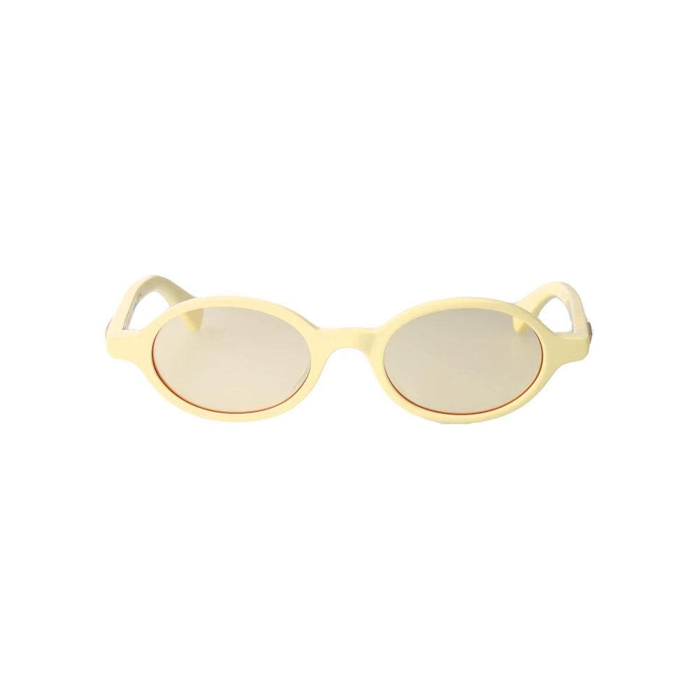Bottega Veneta Unisex Beige Sunglasses, 47 Mm, Pantos Sunglasses